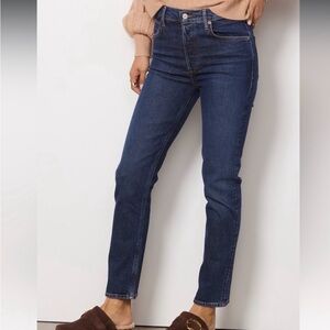 Agolde Riley Long Jeans New with Tags Size 25